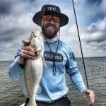 dauphin island speckled trout caught on slick lure