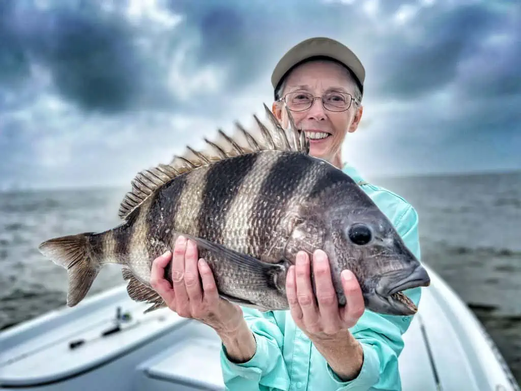 Braided line is made for sheepshead fishing