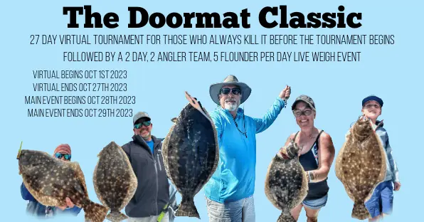 Flounder fishing tournament The Doormat Classic